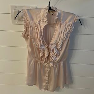 Converse one star. Size XS pink blouse